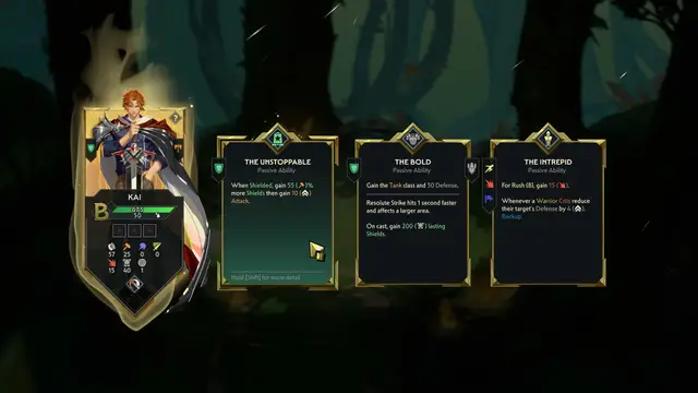 Guildrun builds card